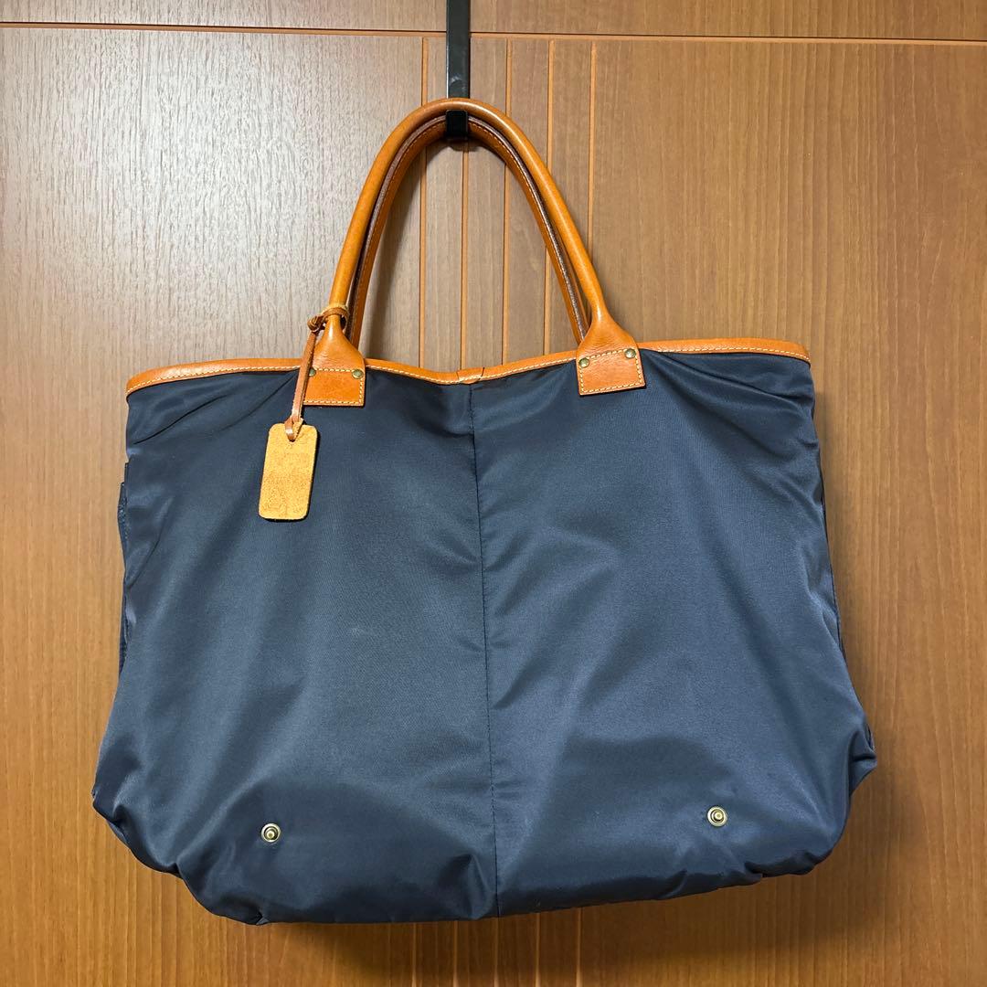 Felisi フェリージ 9236/DS トートバッグ ネイビーブラウン レザー
