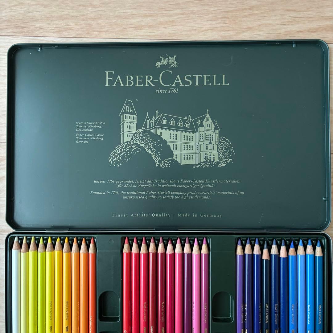 Faber-Castell Polychromos 60色セット 油性色鉛筆
