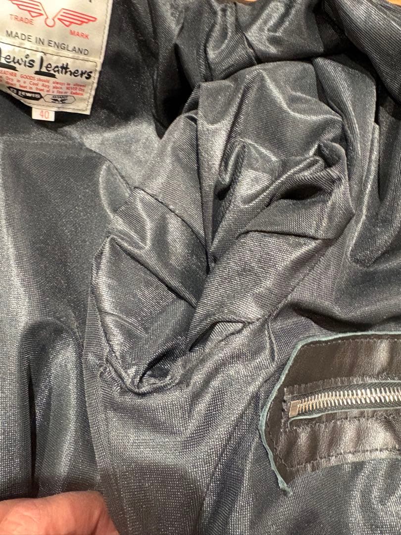 Lewis Leathers ラットランドシープ551Tドミネーターサイズ40