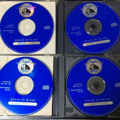 ブルースCD89年 hOUSE OF BLUESラジオショー4枚CD