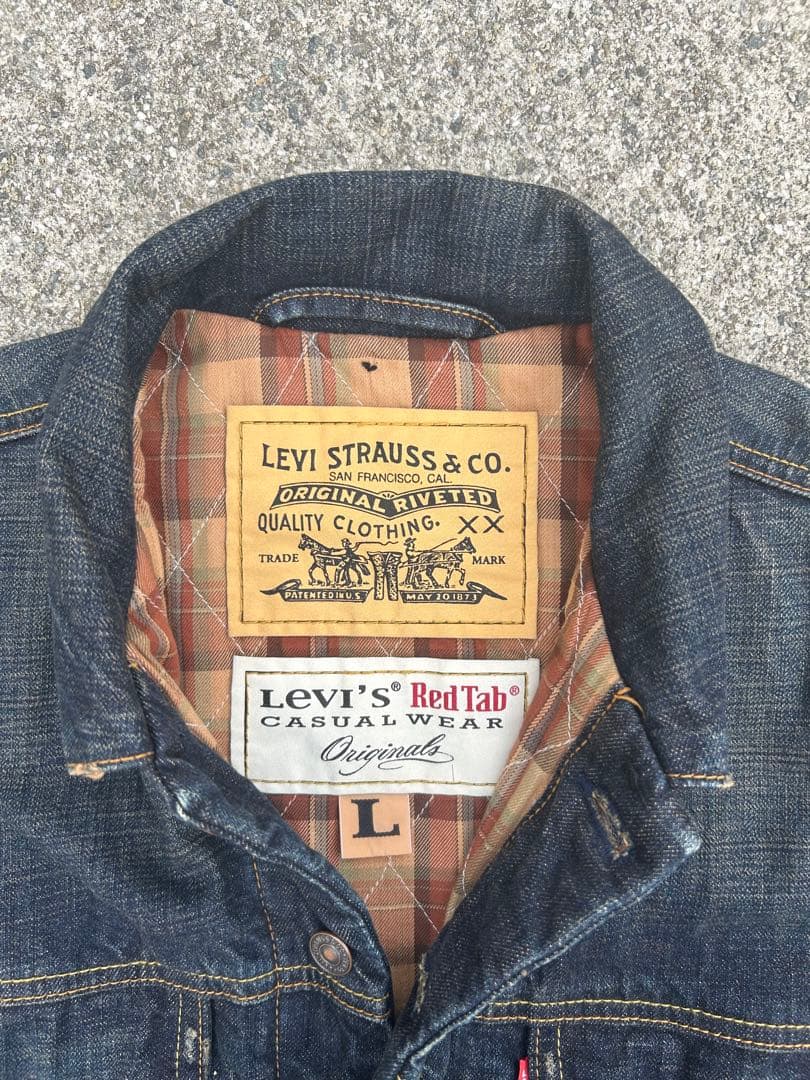 【値下げ交渉可】Levi's ダークインディゴ デニム　セットアップ　502