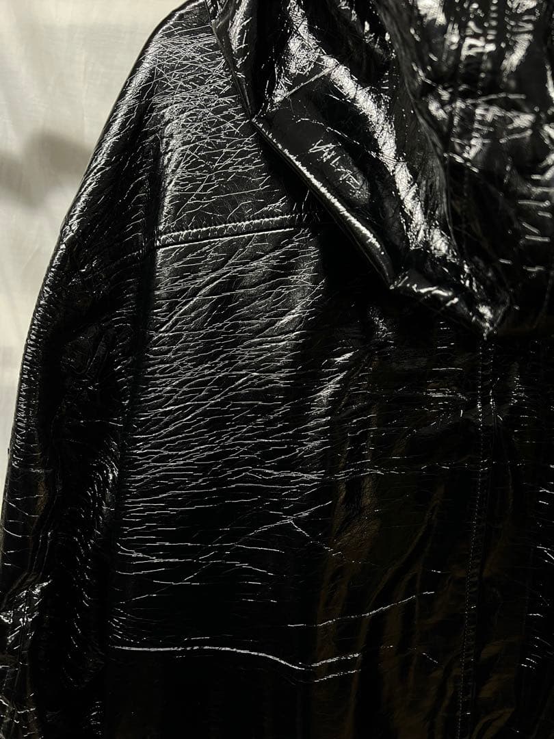 ジャケット・アウター Rick OwensDRKSHDW VINYL FOODIE COAT
