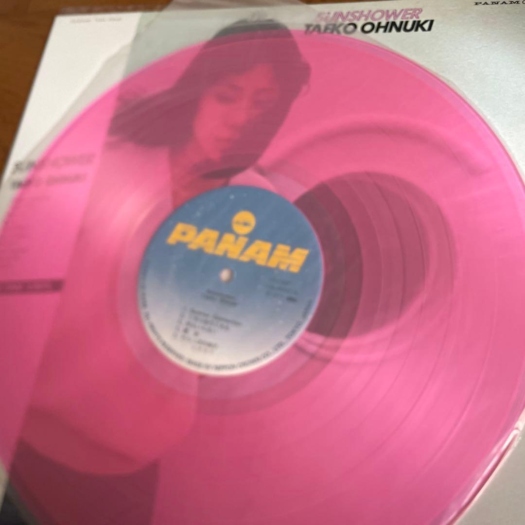 【値下げ中】大貫妙子　SUN SHOWER レコード
