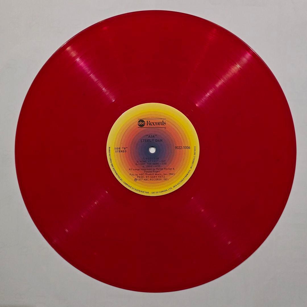 【希少赤ヴァイナル】Steely Dan『Aja』カナダ初期 9022-1006