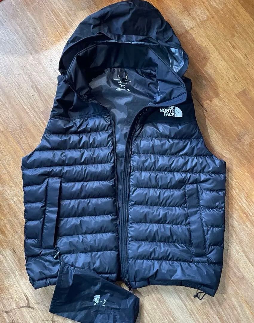 早い者勝ち❗️HYKE✖️THE NORTH FACE 2025AW ベストＬ