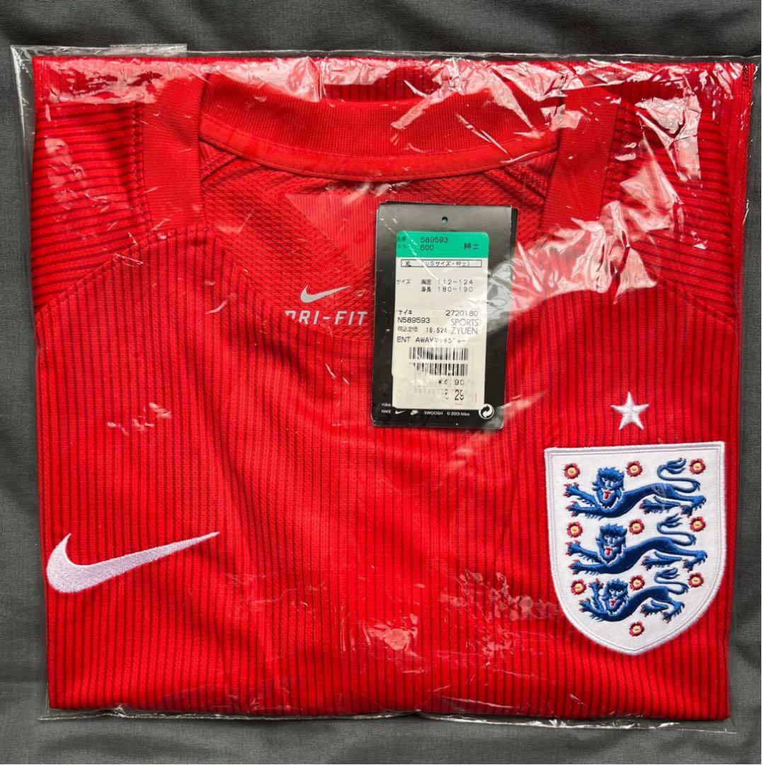 【新品・未使用・紙タグ付】イングランド代表　オーセンティック　ユニフォーム