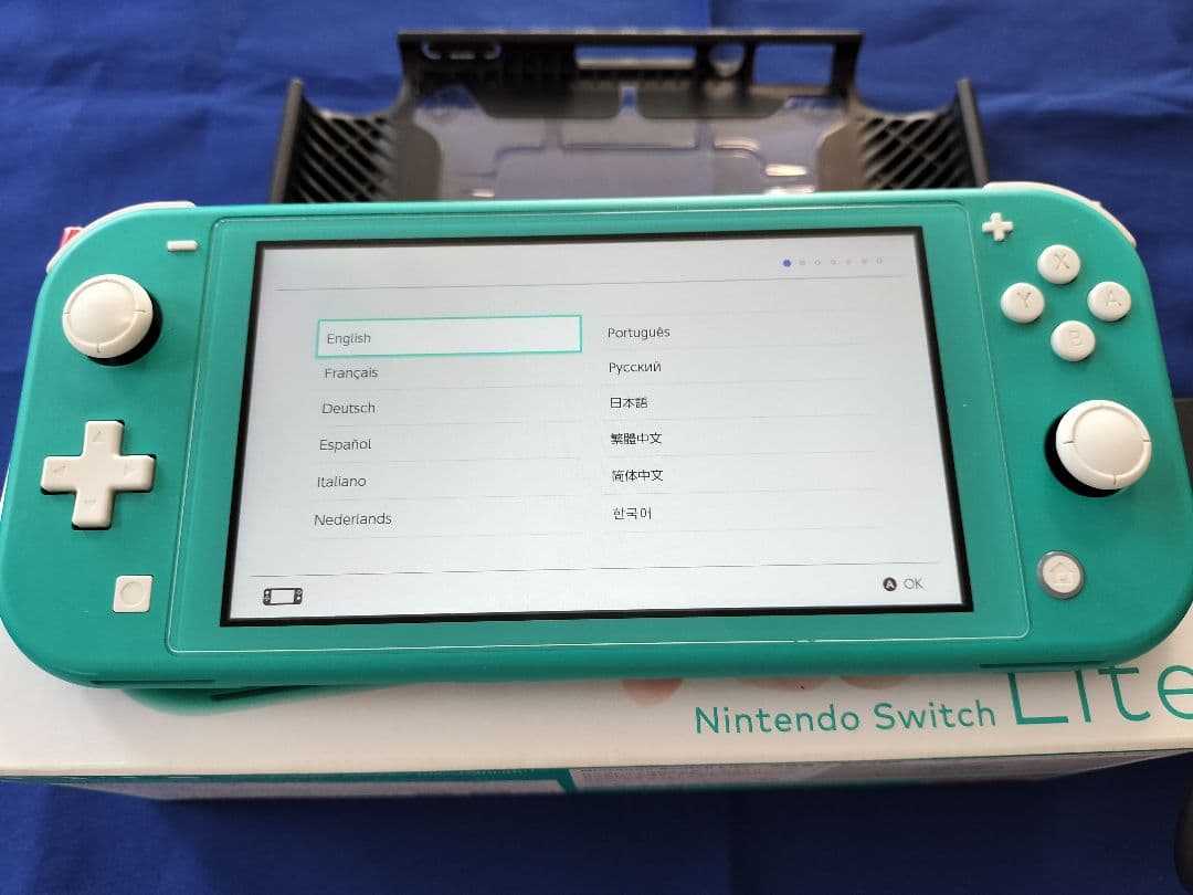 Nintendo Switch Lite ターコイズ 本体とタフプロテクター