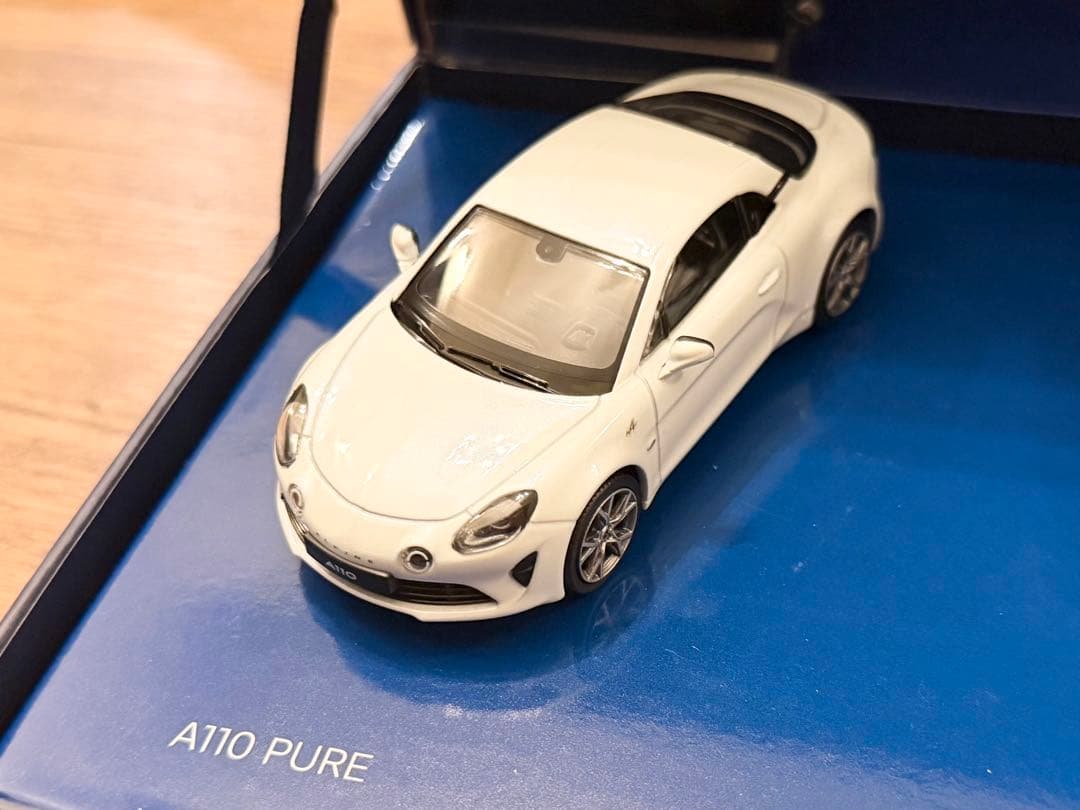 新古品 1/43 ノレブ アルピーヌA110 ピュア&S ホワイト 2台セット