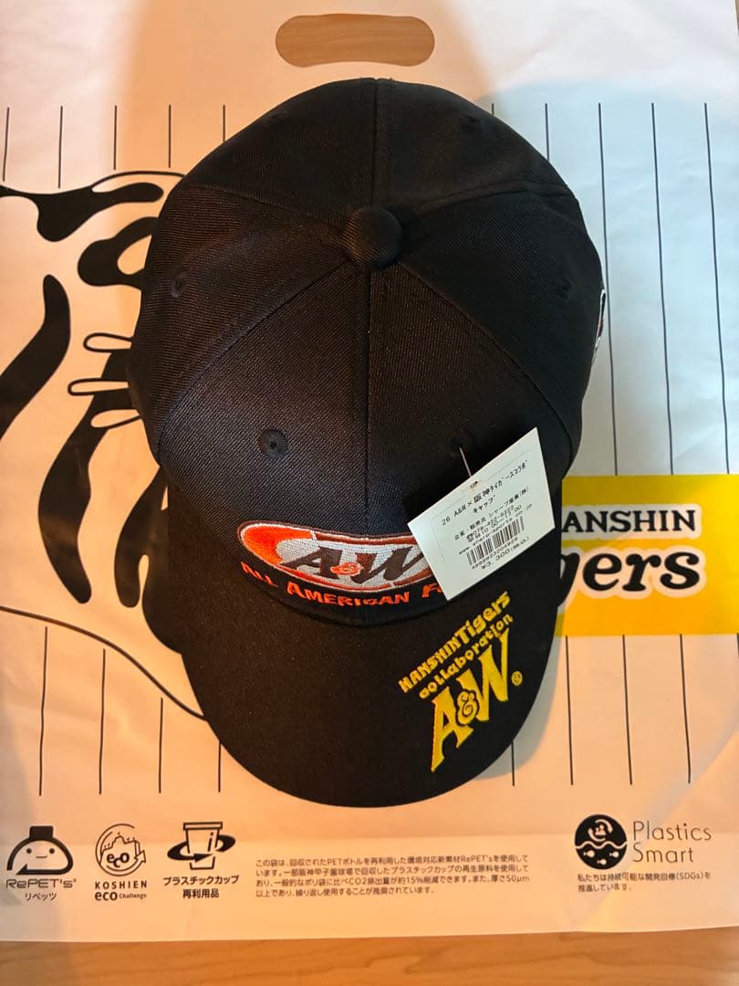 阪神×A&W コラボキャップ