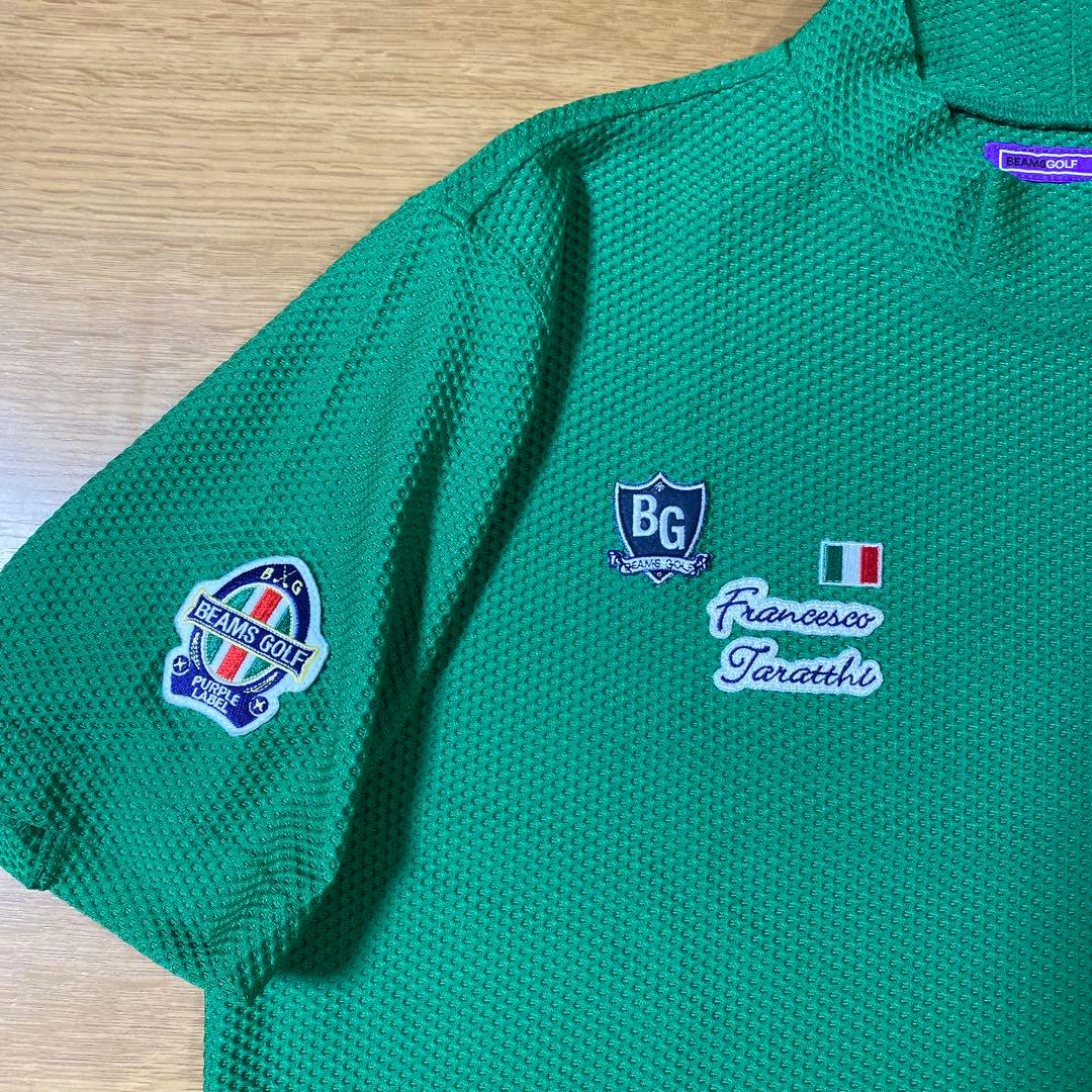 BEAMS GOLF タートルネック　半袖