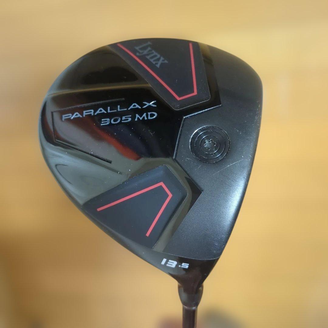 美品！リンクス PARALLAX 305MD ミニドライバー 13.5° SR