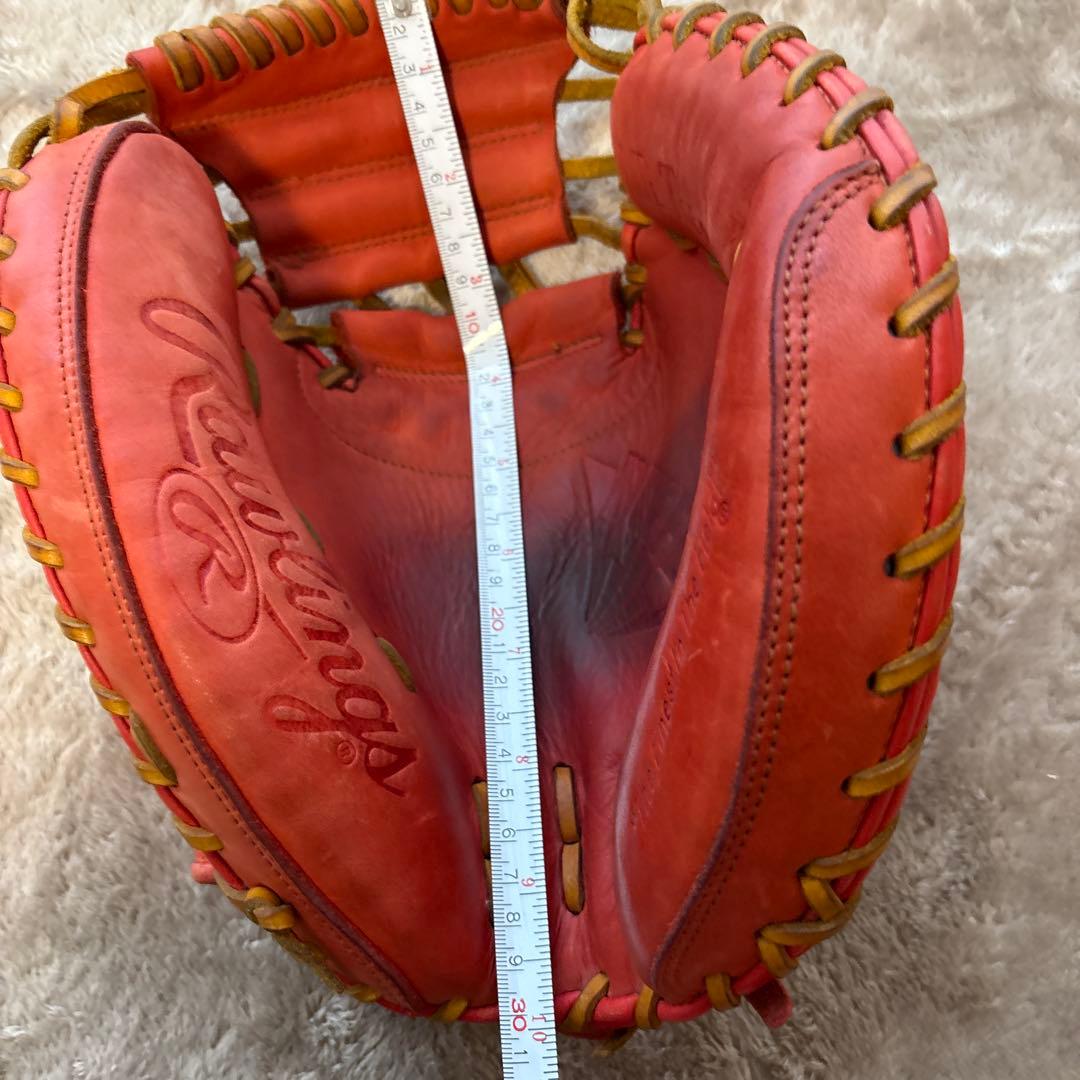 Rawlings 赤 軟式キャッチャーミット