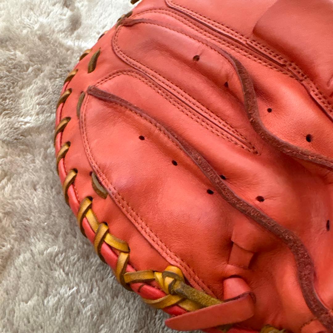 Rawlings 赤 軟式キャッチャーミット