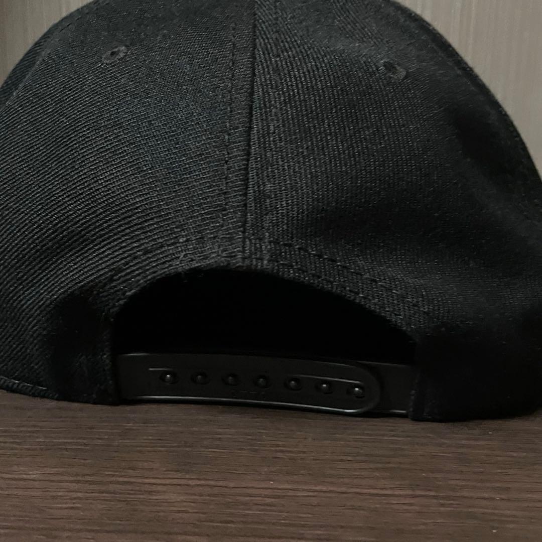 エギマニアックス フラットCAP【BLACK/ORANGE】