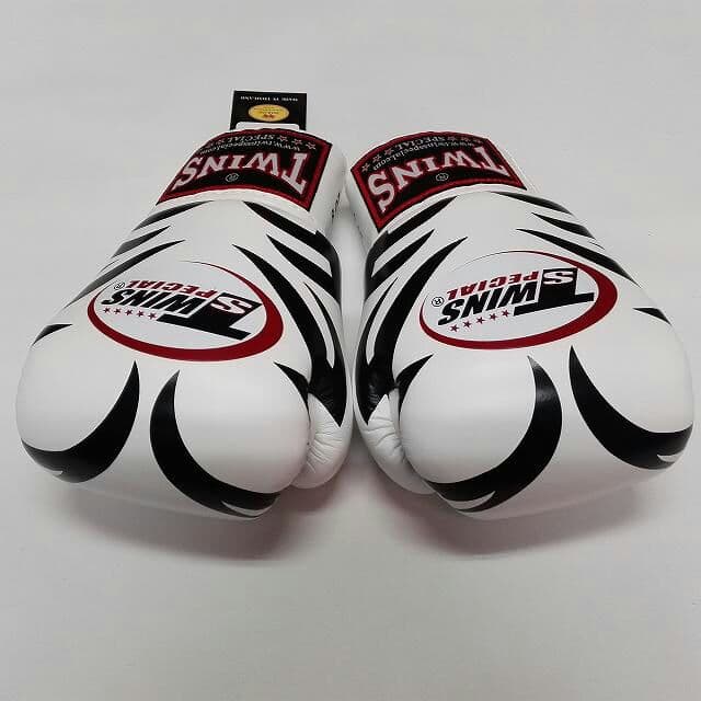 新品 正規 TWINS 本格ボクシンググローブ 本革製 サイズ選択 T白