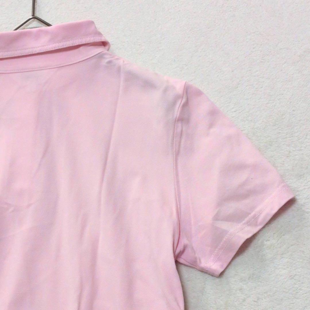 【LANVIN SPORT】ビーズ装飾 半袖ポロシャツ ゴルフウェア 38
