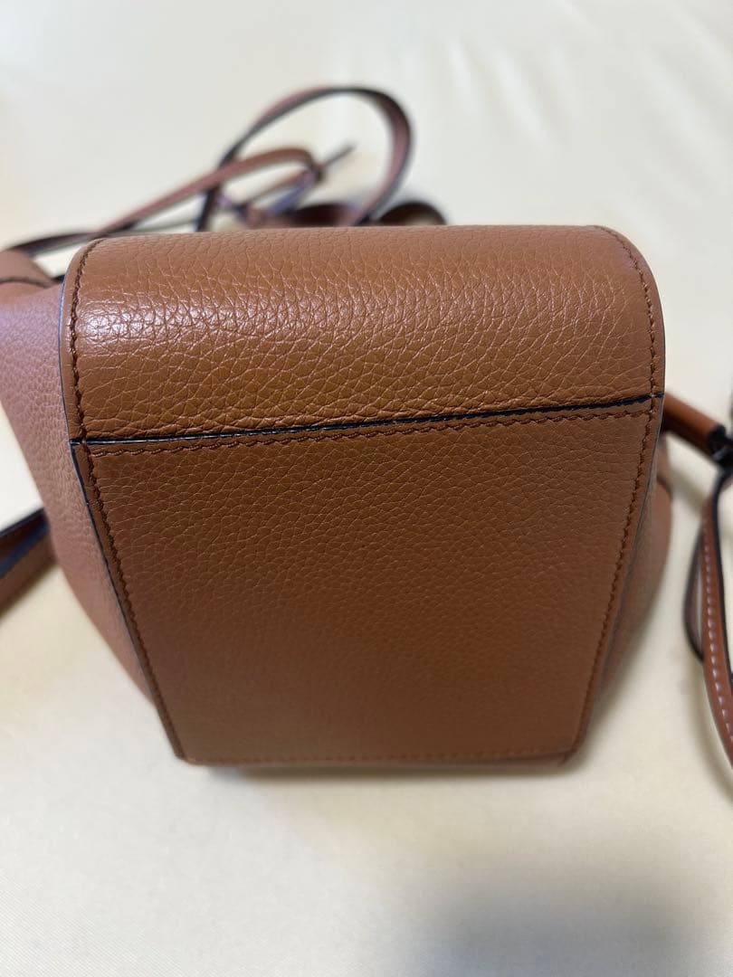 ロエベ ハンモック ミニ キャメル 美品　値下げ中　12月より11万円。