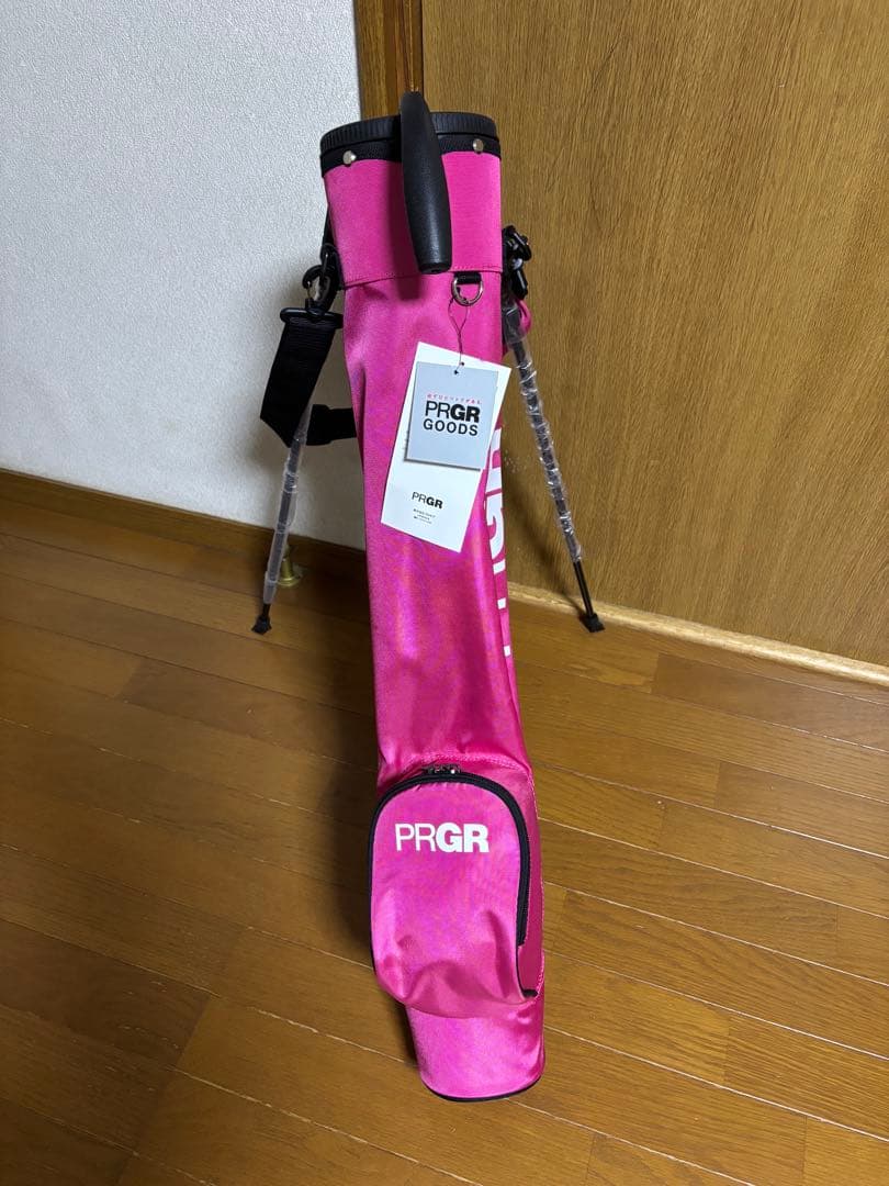 PRGR スタンドバッグ ピンク