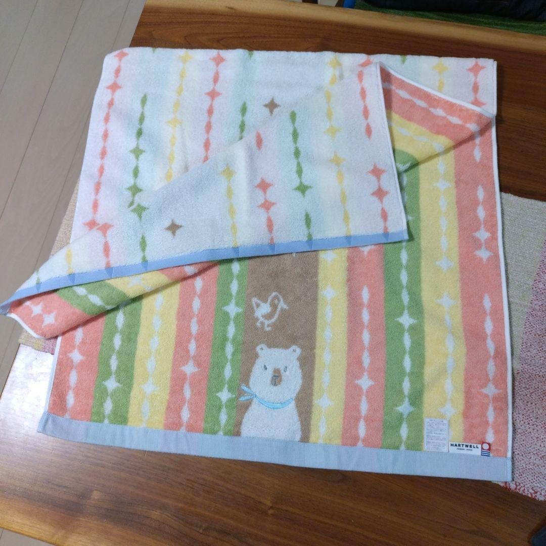 Erika様　ob poppet 　ネコ、ウサギ、クマ　バスタオル 3枚セット