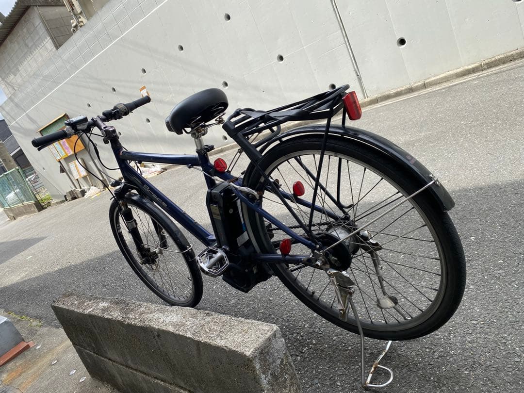電動アシスト自転車 ネイビー 26インチ