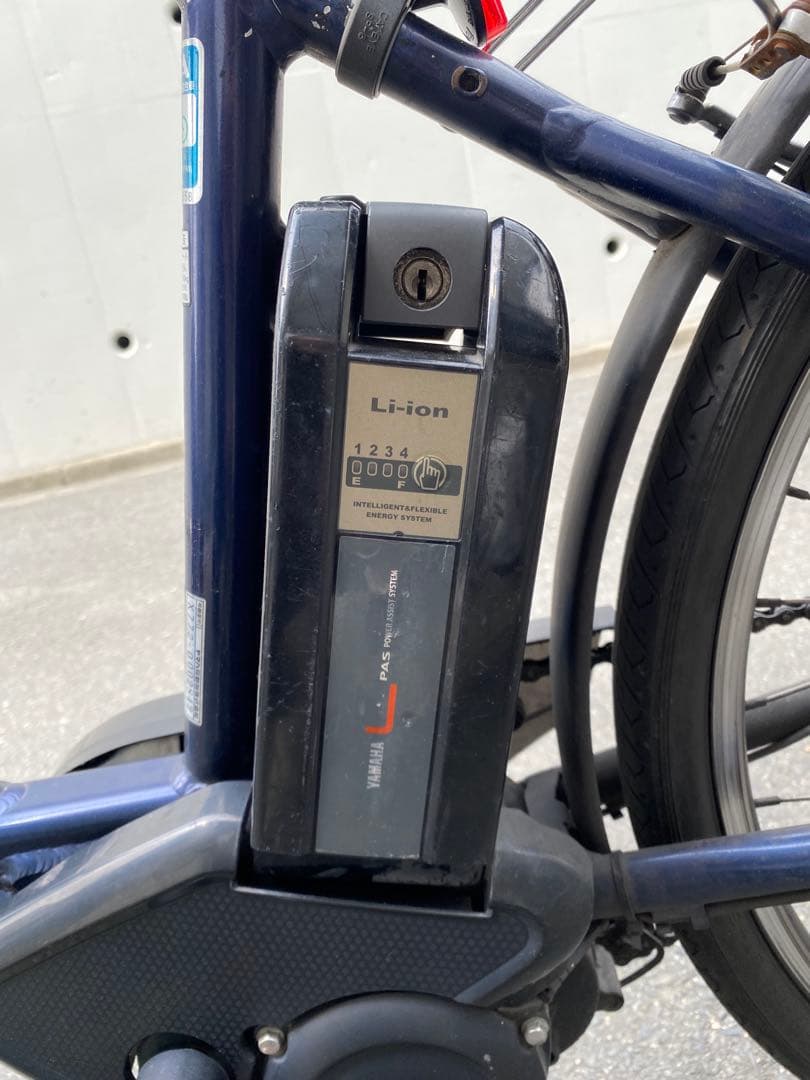 電動アシスト自転車 ネイビー 26インチ