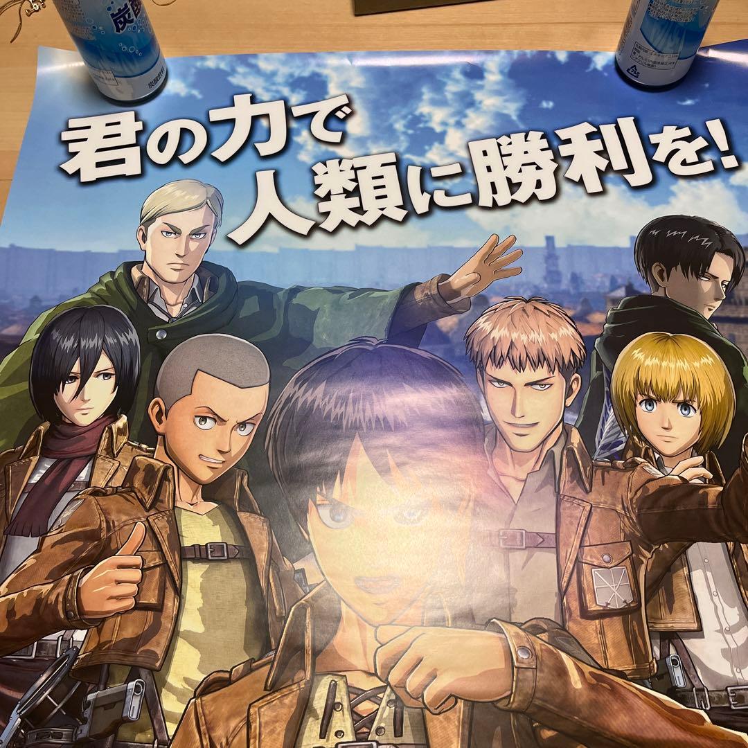 PS4 進撃の巨人　第一0四期訓練兵団募集　非売品ゲームポスター