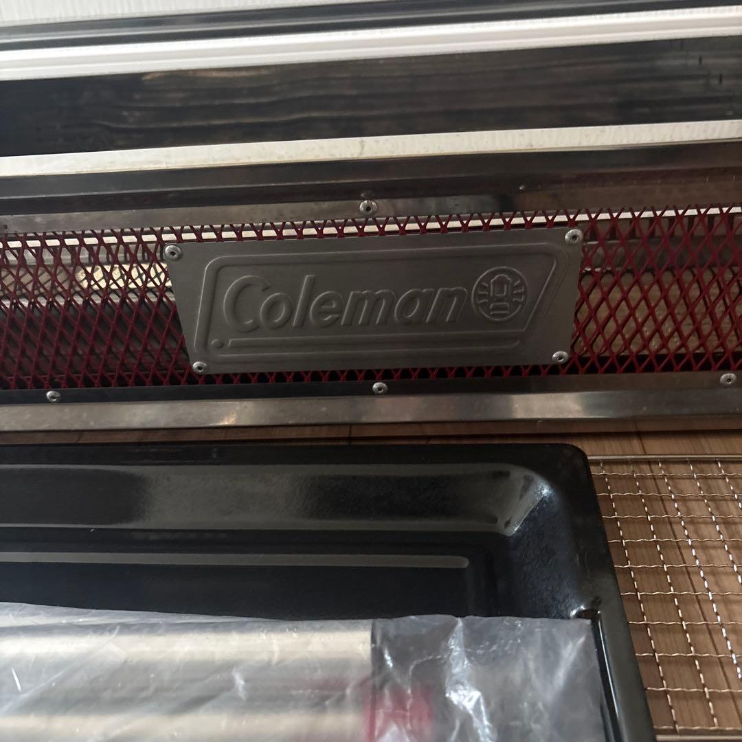※なつ Coleman BBQコンロ 大型グリル ※岡山市内引き渡し
