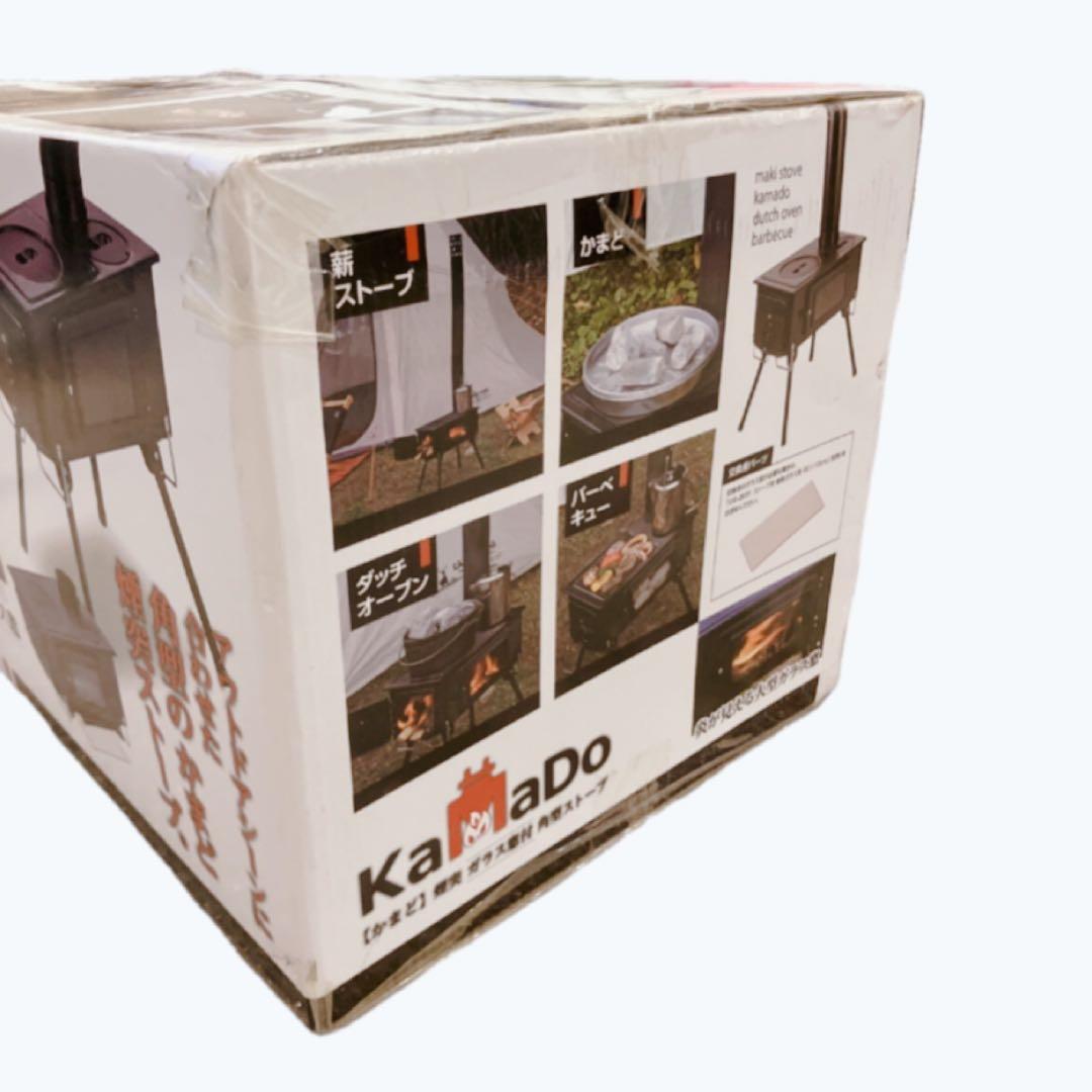 【新品未開封】CAPTAIN STAG KaMaDo 薪ストーブ　送料無料