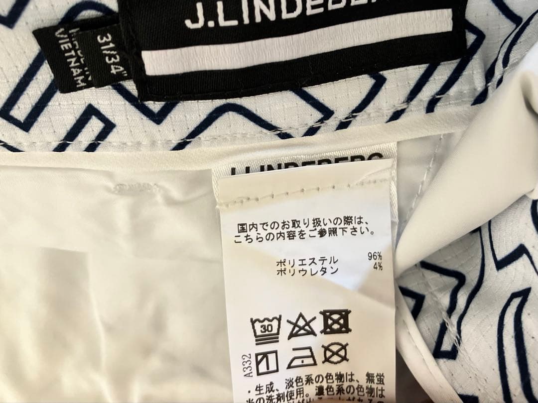 定価27500円ジェイリンドバーグゴルフメンズストレッチパンツ31新品タグ