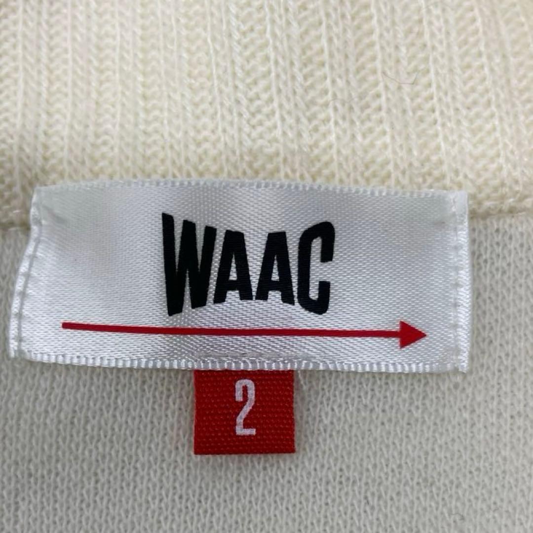 WAAC ワック　ハーフジップ ニット3294