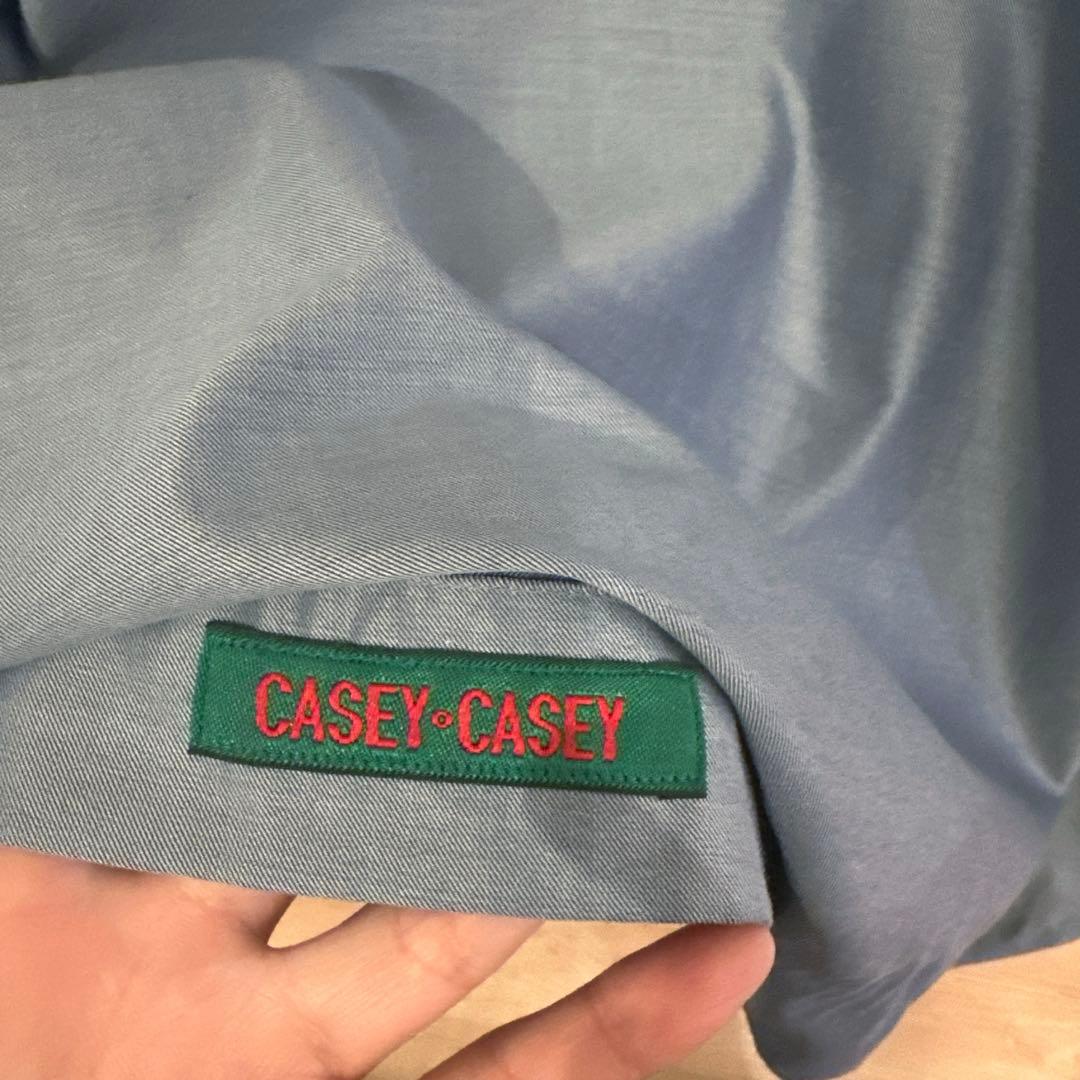 CASEY CASEY 青色 長袖ワンピース