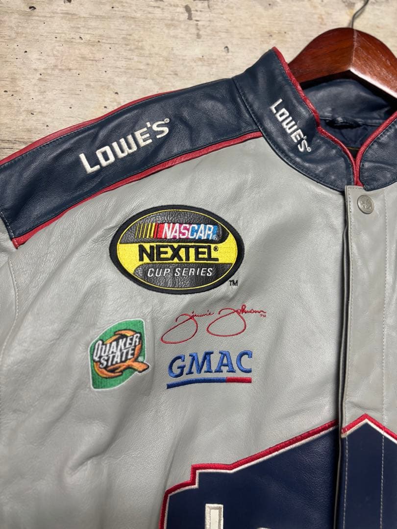 ミ*ト様 LOWE’S NASCAR レーシングジャケット 48番 2XL