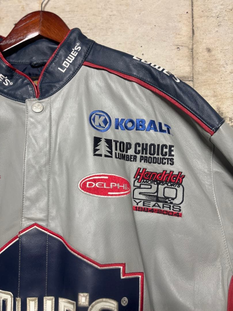 ミ*ト様 LOWE’S NASCAR レーシングジャケット 48番 2XL