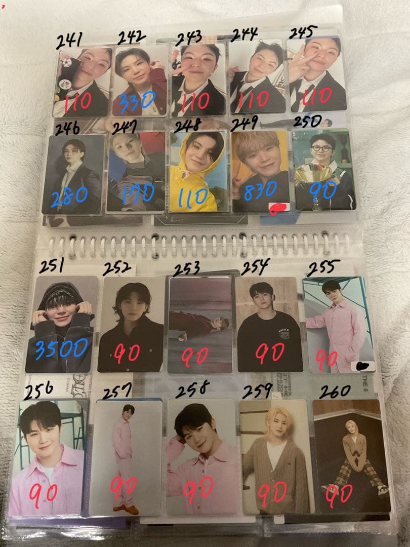 SEVENTEEN 過去トレカ まとめ売り 1 エスクプス〜ウジ
