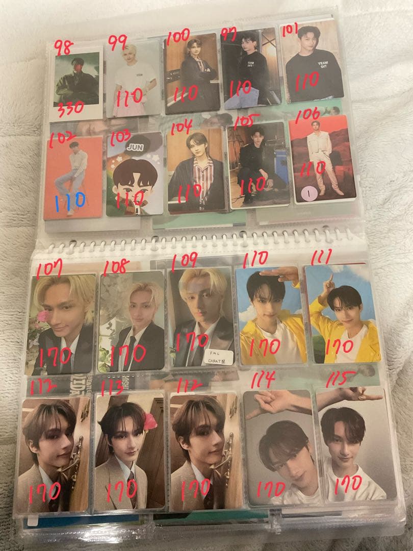 SEVENTEEN 過去トレカ まとめ売り 1 エスクプス〜ウジ