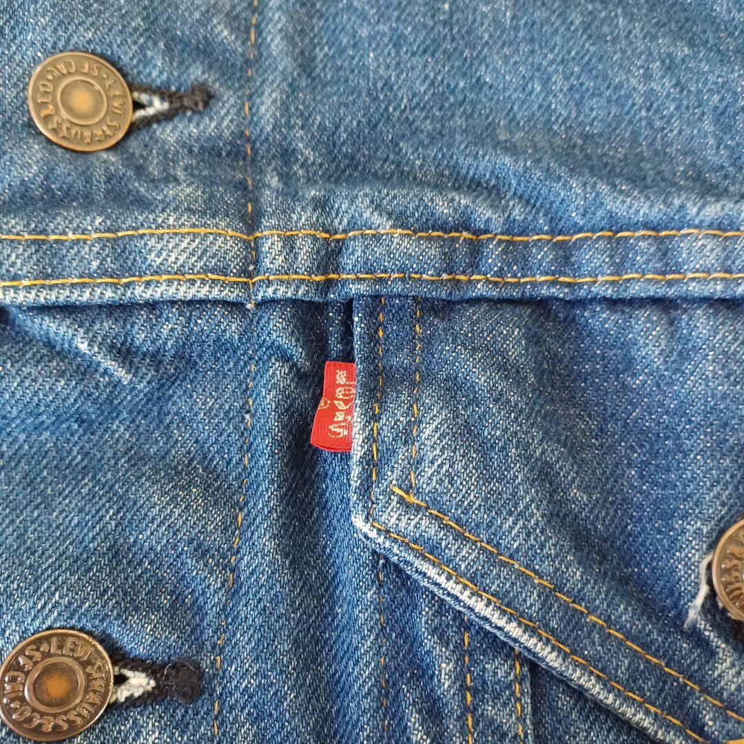 【古着】リーバイス　70505　0213 デニムジャケット 裏52（823）