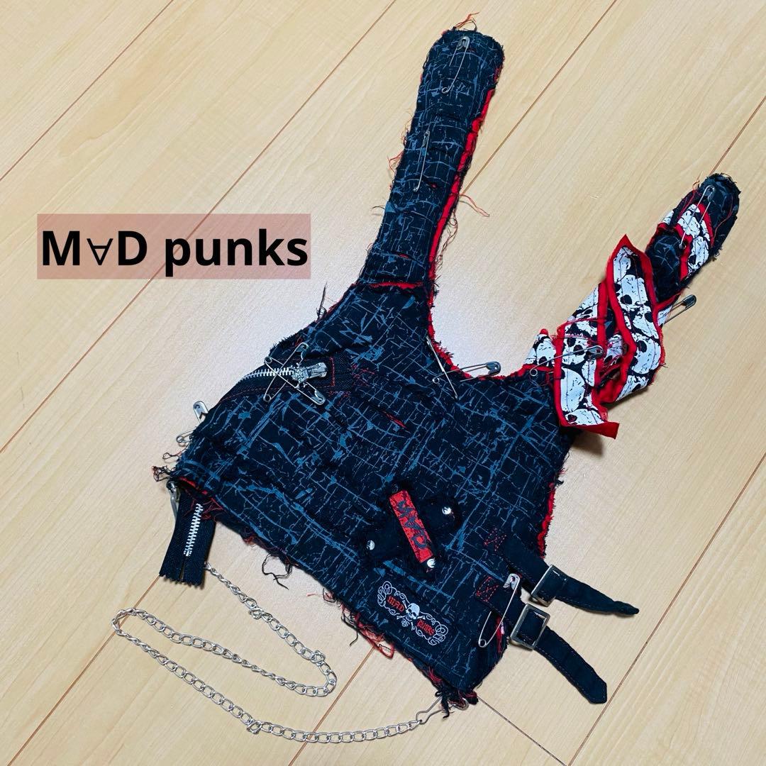 【M∀Dpunks】うさ耳帽子｜ゴスパンク｜ヴィジュアル系