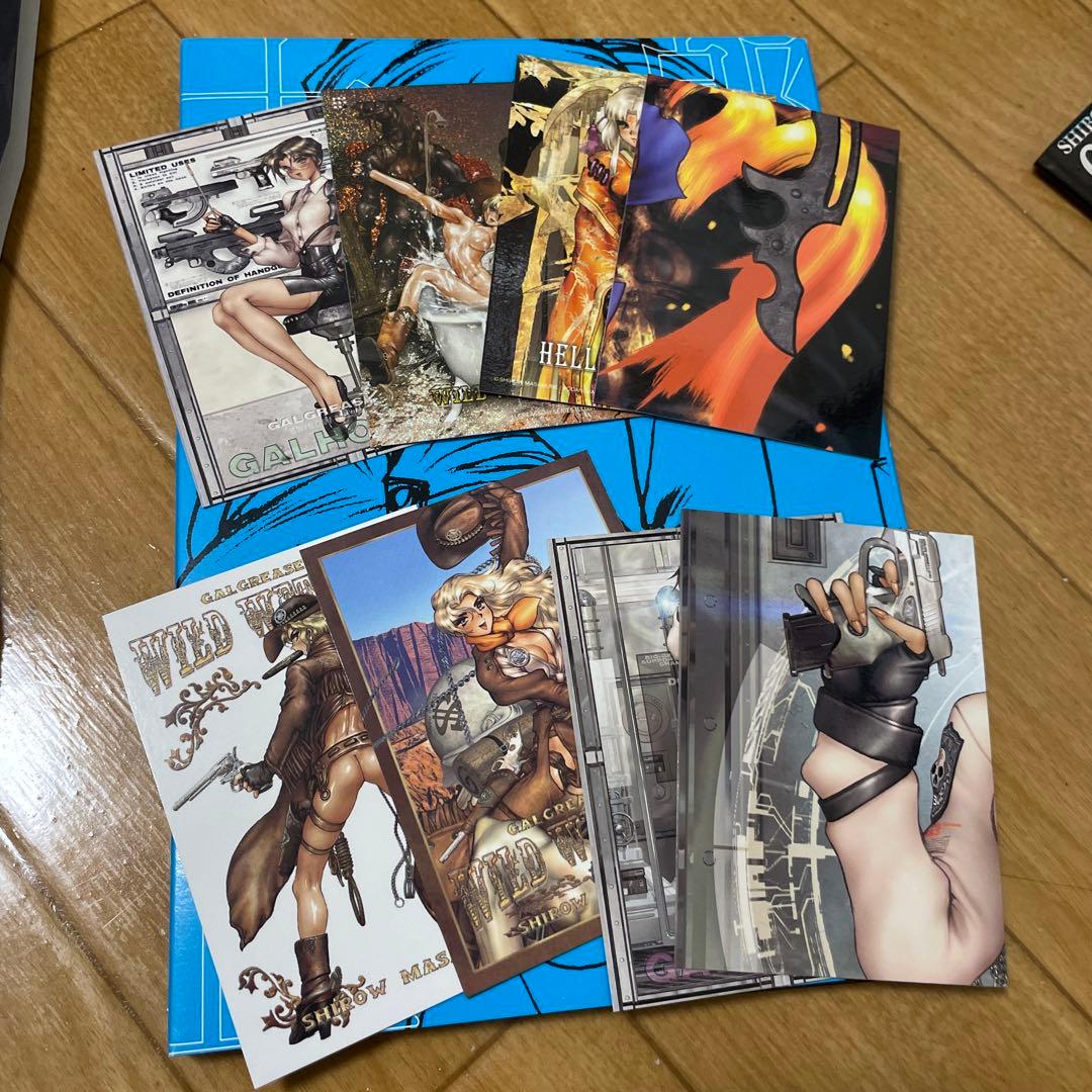 士郎正宗　ポスターブック　セット