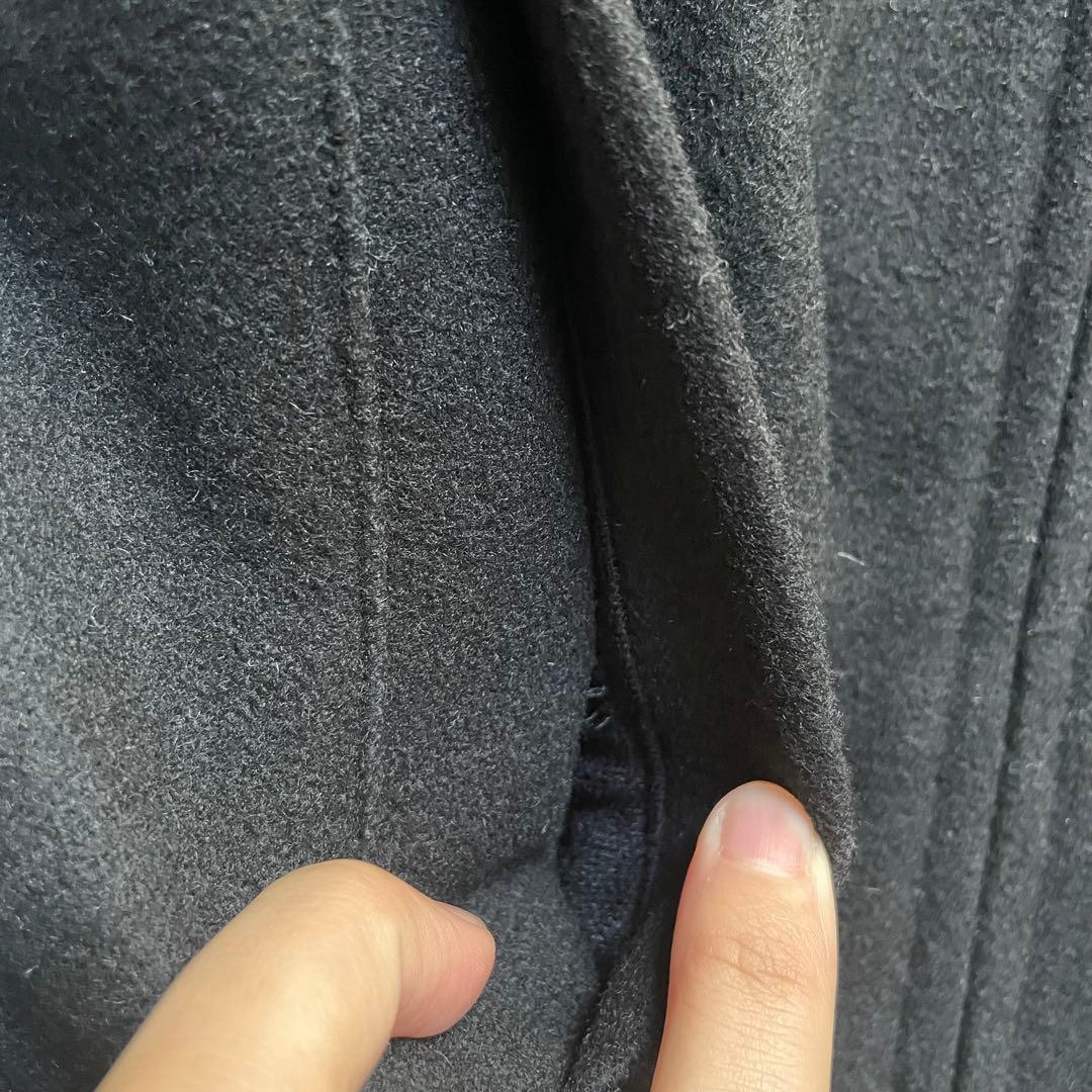 GAP オールドギャップ 中綿キルティング フルジップウールジャケット 短丈