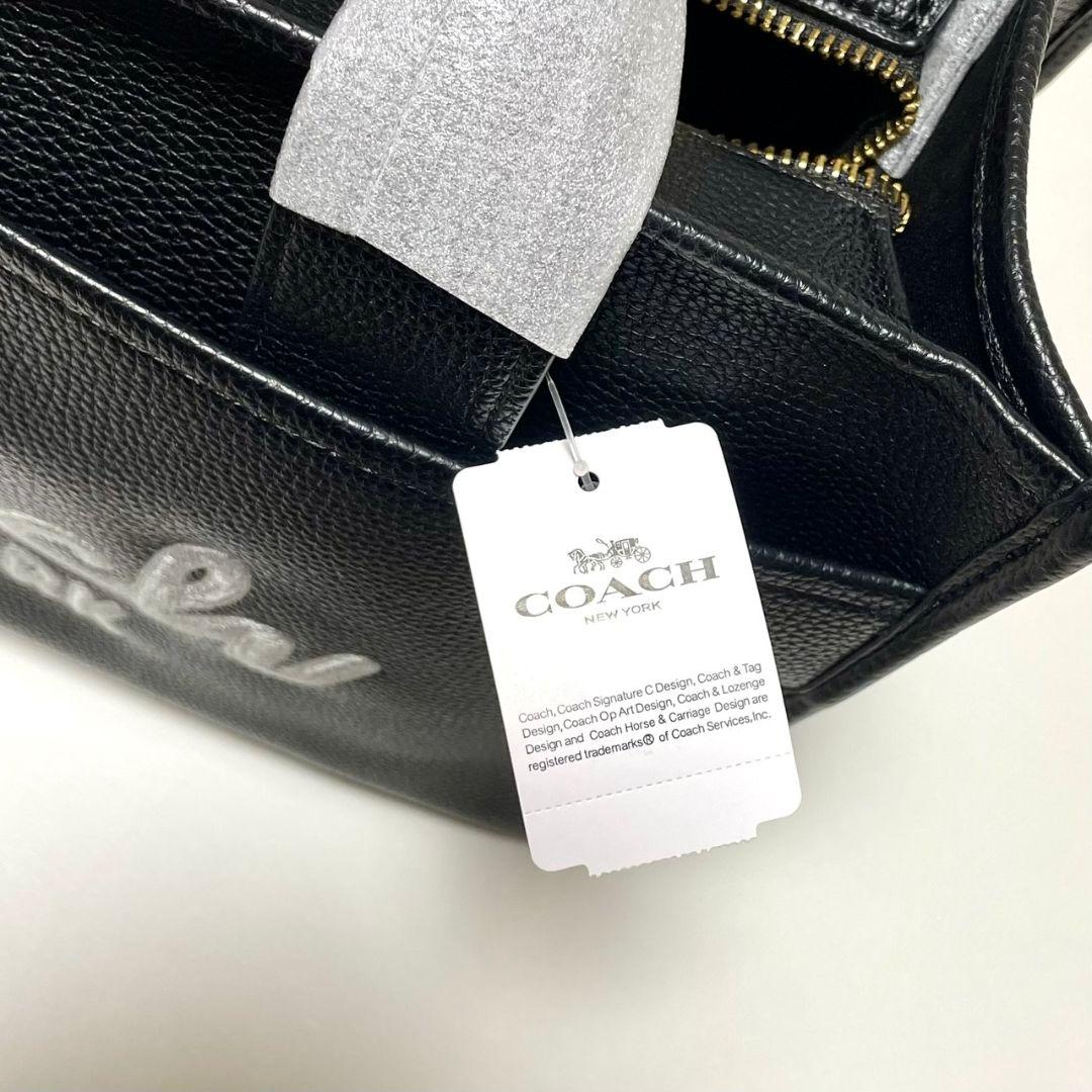 COACH レザーカーゴ トートバッグ　34 2WAY　CAM75