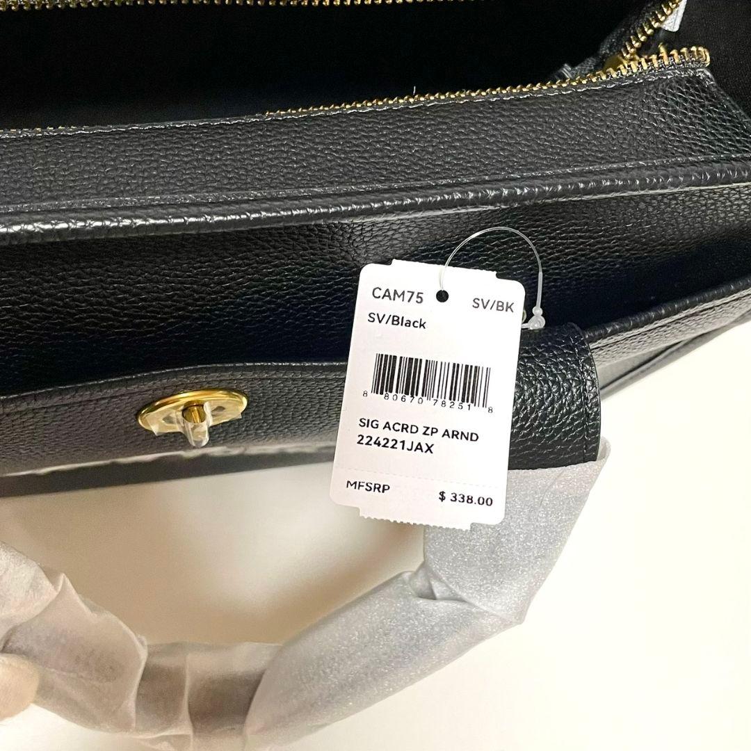 COACH レザーカーゴ トートバッグ　34 2WAY　CAM75
