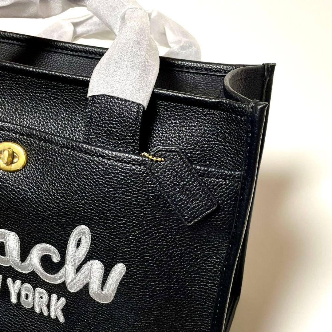 COACH レザーカーゴ トートバッグ　34 2WAY　CAM75
