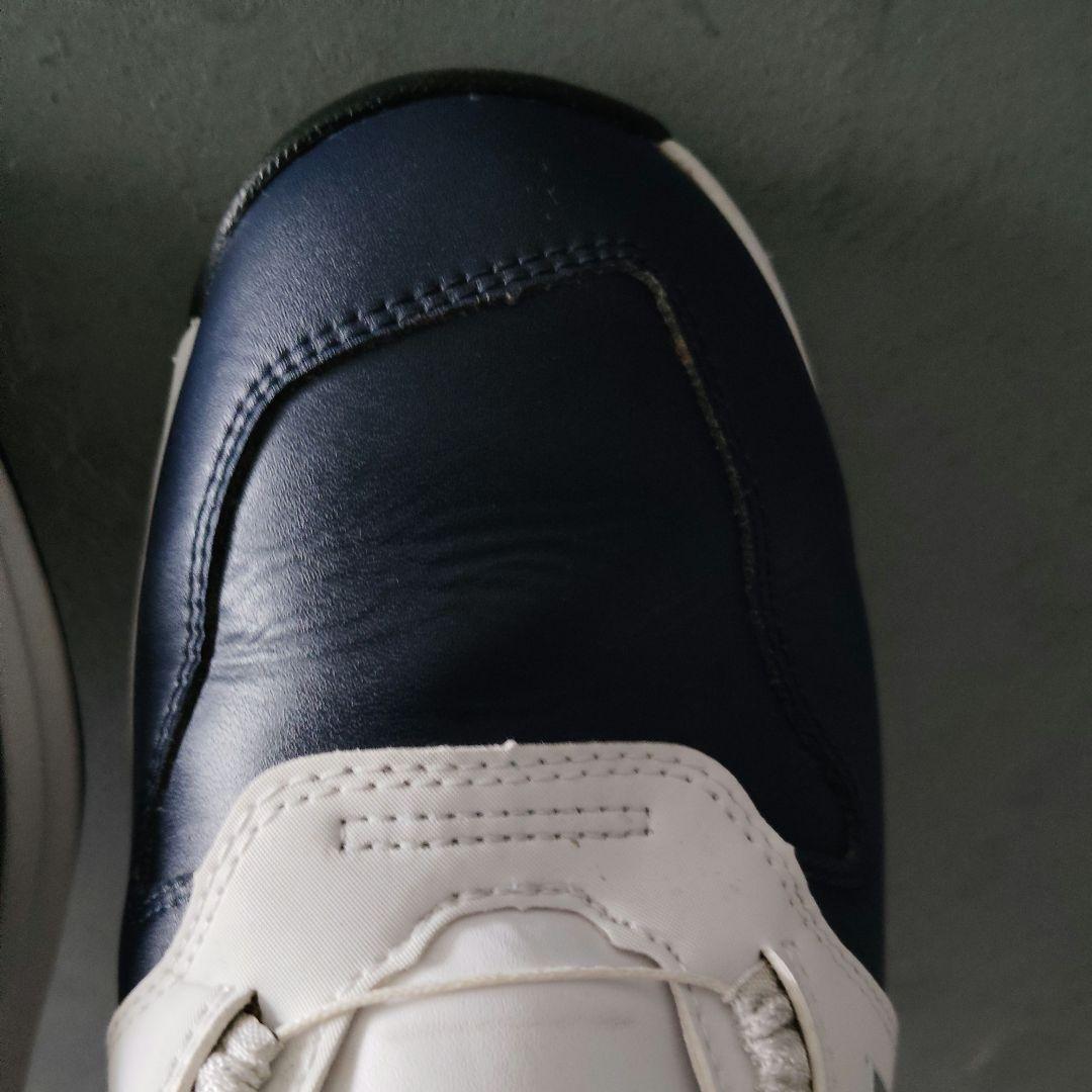 New Balance 996 ゴルフシューズ ホワイト/ネイビー/レッド