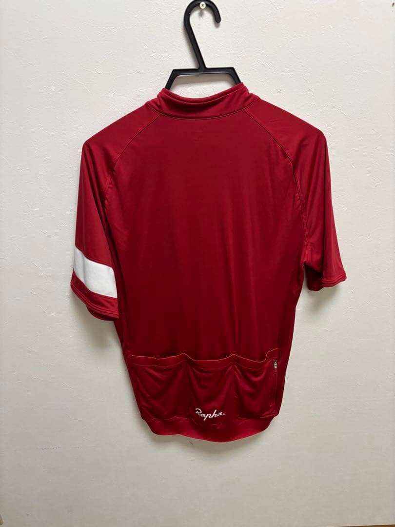 Rapha レッド サイクルジャージ LARGE