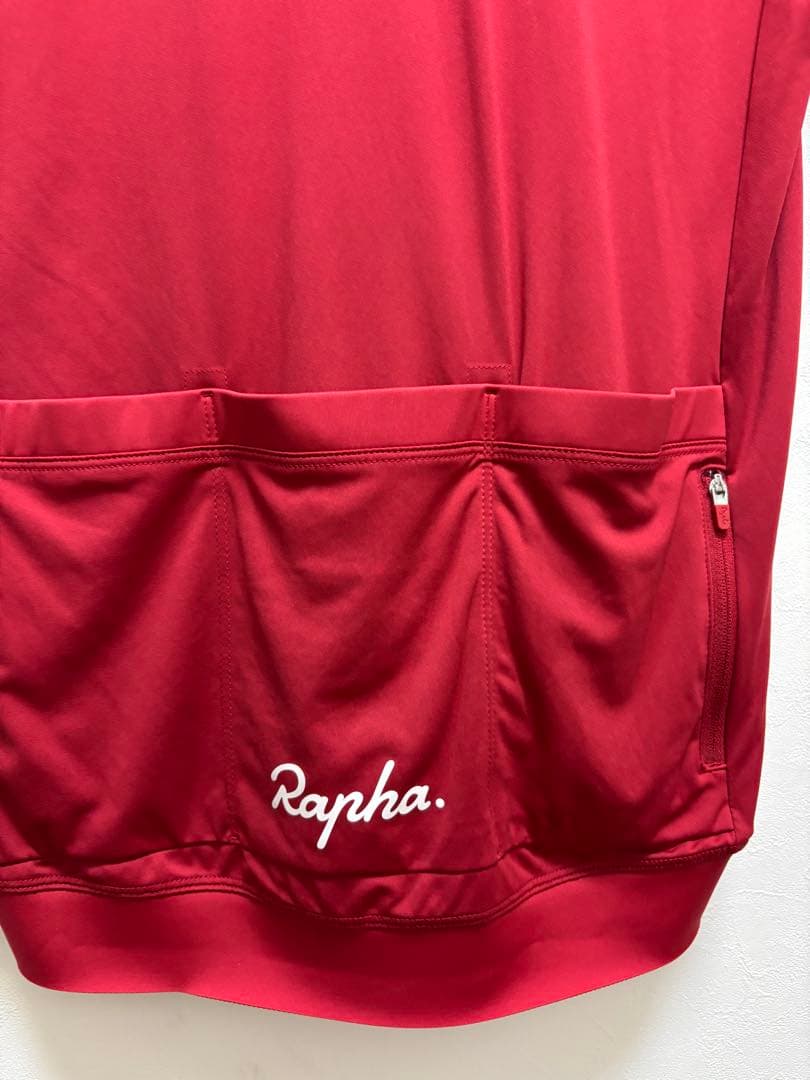 Rapha レッド サイクルジャージ LARGE