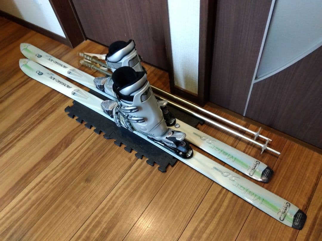 【ハイエンド】 ROSSIGNOL レディース スキーセット メンテ・WAX済✔