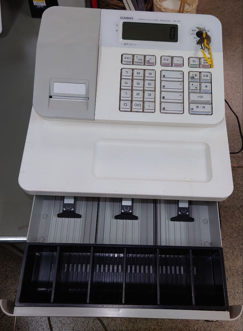 CASIO SE-G2 電子レジスター 　取扱説明書付き