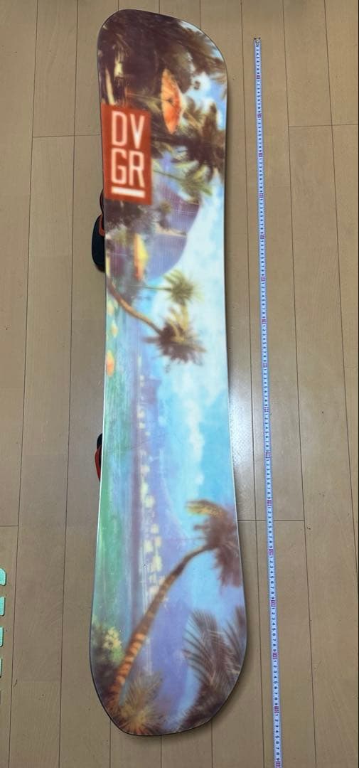 スノーボード DEVGURU 153cm ビンディング　BURTON sizeS