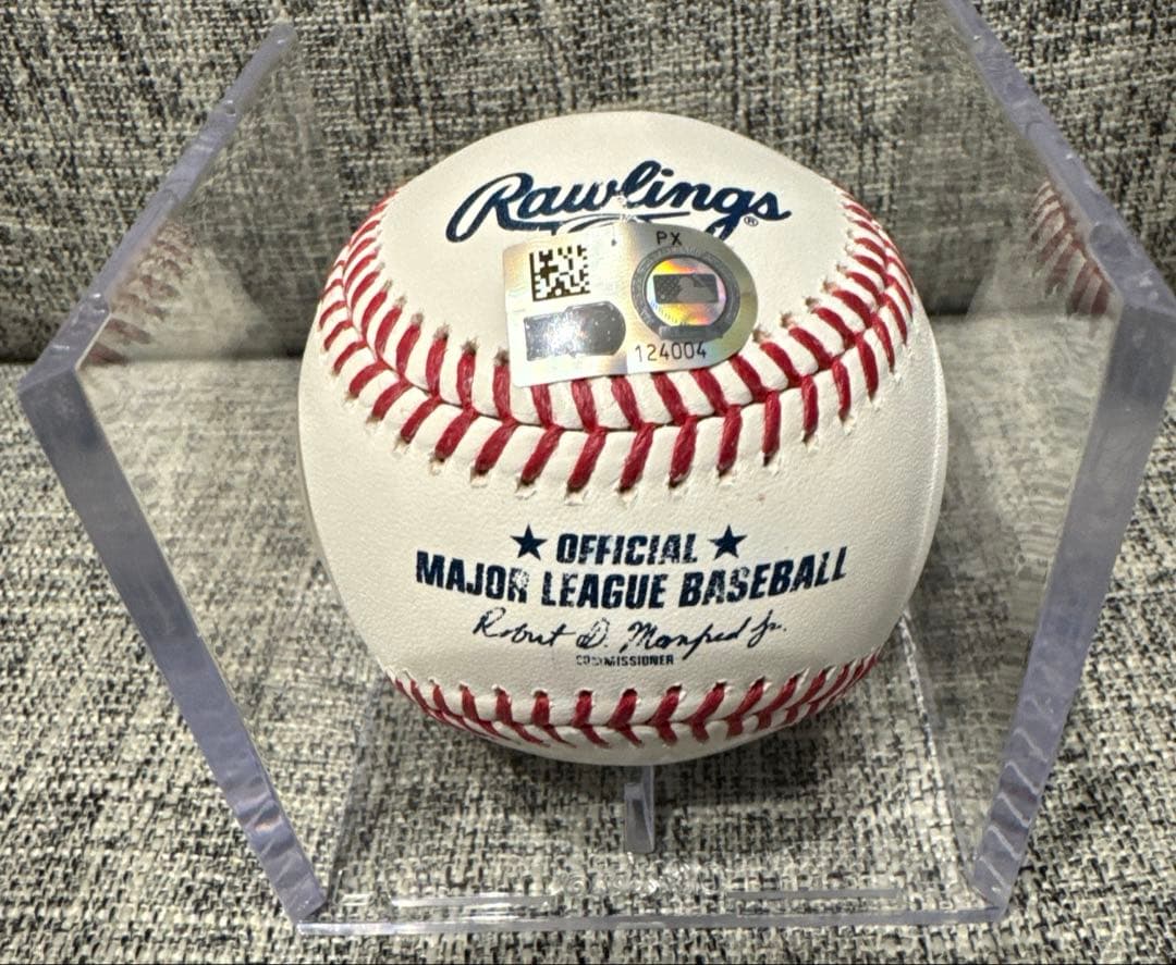 ポールスキーンズ paul skenes 直筆サインボール MLB auto