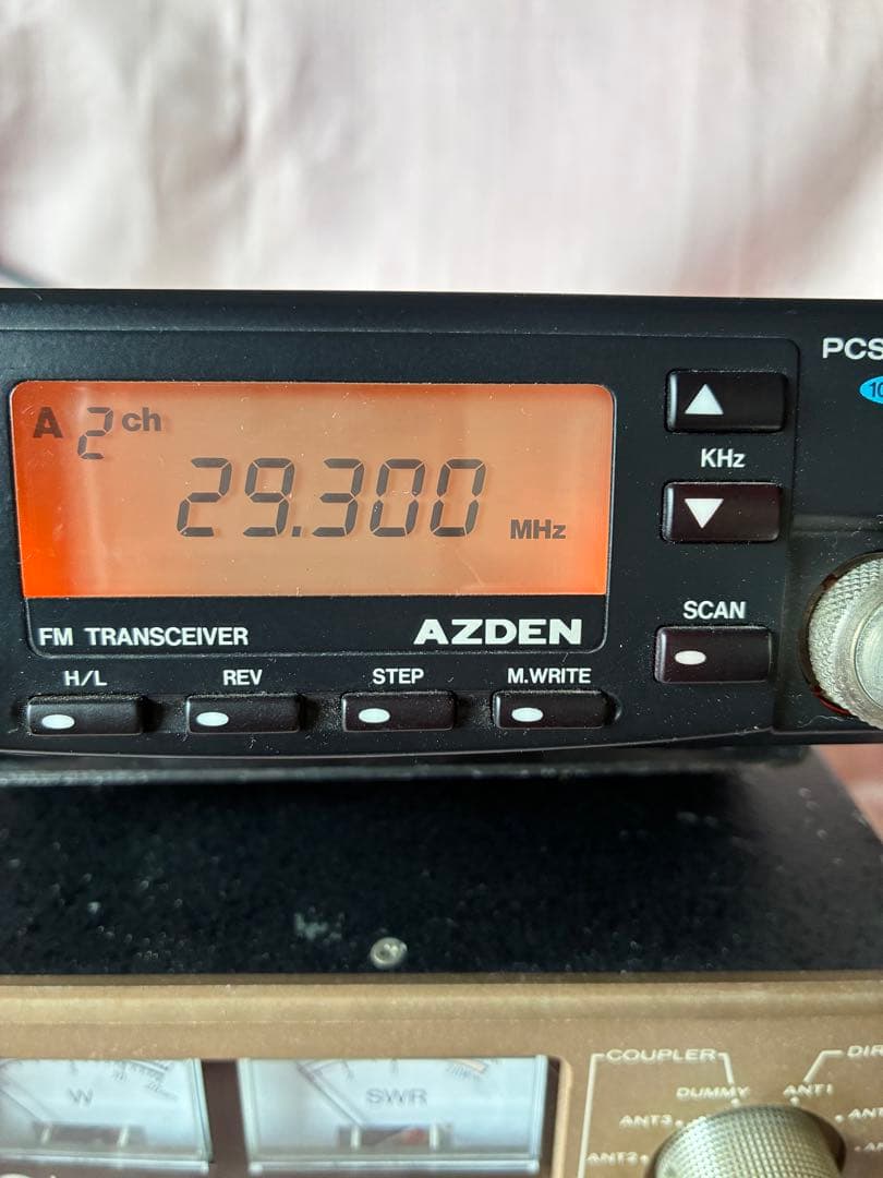 AZDEN PCS-7800 FMトランシーバー10W